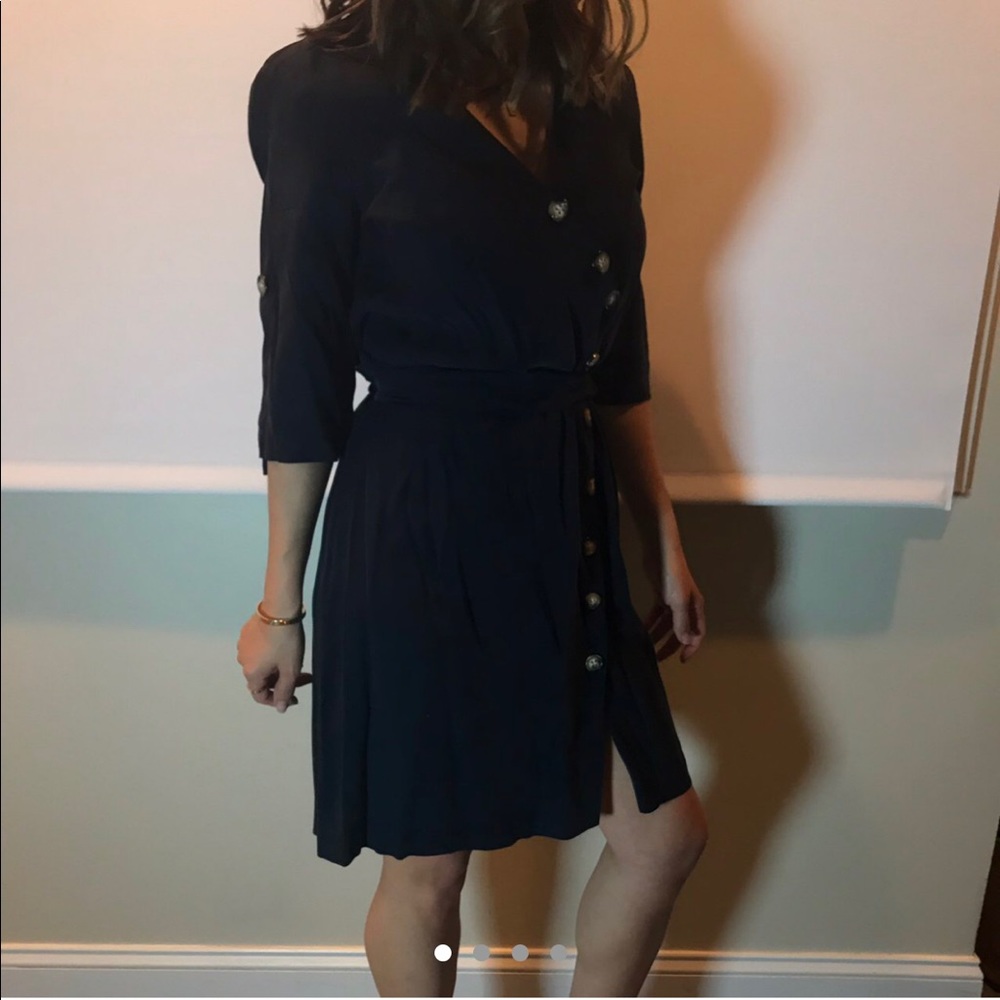 ♦️ZARA ASYMMETRICAL DRESS; office dress
